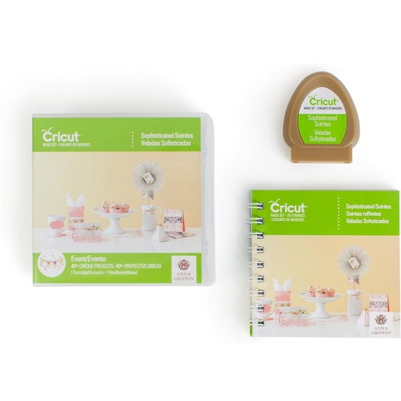 Cricut Anna Griffin Sophisticated Soirées shapes - Picture 1 of 9
